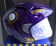 Helm Motor Half Face VGEN 2015 (Kondisi Baru) Aqilla Net