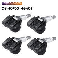 4 PCS Tire Pressure Monitor Sensor TPMS For Nissan Infiniti Q50 3.5L 3.7L 2014 2015 315MHz 407004GA0