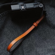 GR4 Camera Wrist Strap Upgrade Thickened Cowhide Quick Release GR3 Ricoh Xm5 Xe5 Black Card Canon G7