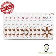 Signia Hearing Aid Battery Size 312 (10 packets)