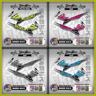 ┓ ▜ ◐ RAIDER 150 Fi ( STOCK DECALS 2023 )【WITH FREEBIES】
