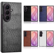 For Samsung Galaxy Z Fold 8 Ultra Fold 8 Wide Case Luxury Crocodile pattern PU Leather Case For Sams
