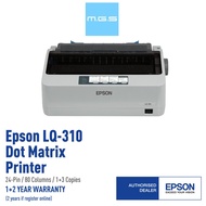 EPSON LQ310 PRINTER OKI MICROLINE DOT MATRIX PRINTER LQ-310 WITH 24-PIN NARROW CARRIAGE IMPACT