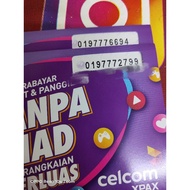 Celcom new prepaid vip/nice number