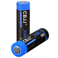 3.7 Volt 18650 Rechargeable Battery 3200mAh 3.7V Battery Flat Top High Capacity Batteries for Flashl