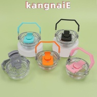 KANGNAI Bottle Lid, Transparent Splash Spill Proof Cup Lid, Universal Multicolor Replacement Water B