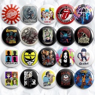 Band Button Badge Size 44mm/4.4cm l Glossy Finishing Part B