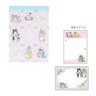 貓福珊迪 - 日本貓福珊迪迷你筆記簿 (Pink) Mofusand Hello Kitty memo紙 迷你便條紙 備忘錄紙/迷你筆記本/ 迷你信紙 note notes pad 平行進口