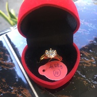 Original 916 Gold STM (Sintermay) Audrey Gold Ring Size 10.