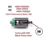 KV V2 Parts S.H.S 480 Short High Speed Power Torque Motors