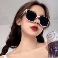 Korean Fashion Brand Design Unisex Anti-UV High-Quality Retro Rectangle Sunglasses for Men/Women 202