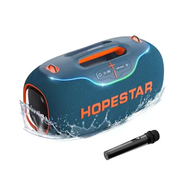 Hopestar A80 ลำโพงบลูทูธ 350W พร้อมไมค์ Bluetooth Speaker High Quality RGB TWS Waterproof IPX6