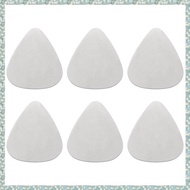 [h5bl3j6wj.ph] 6x Stainless Steel Guitar Picks - Silver