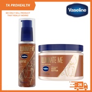 Vaseline Illuminate Me Whipped Body Butter 325ml / Shimmering Body Oil 97ml