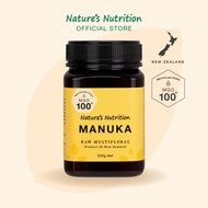 Nature's Nutrition MGO 100+ Raw Manuka Honey 500g / 1kg
