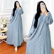 Daster gamis rayon premium busui - Gamis Daster busui - Gamis kekinian - homeydress rayon - Dress ke