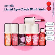 Benefit Lip Tint & Cheek Tint for lips and cheeks in hot colors