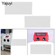 Yajuyi Abrasive Sandblasting Booth Lens Cover Sticky Polyester Film Easy to Install Useful Convenien