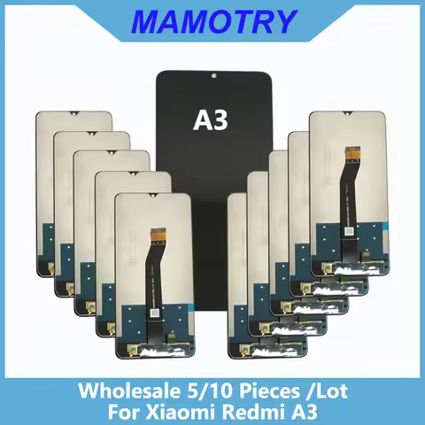 Wholesale 5/10 pieces / Lot Original-self-weld For Xiaomi Redmi A3 23129RN51X Screen Lcd Display Wit