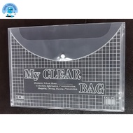 Clear bag A4: For Office, Students, Thin, Middle, Thick Students To Help Store Files
