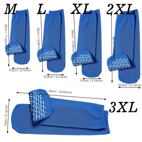 NON SKID Hospital Socks for Men with Grips, Non Slip Socks for Men & Women, Diabetic Socks for Men,