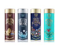 TWG TEA Singapore Airlines Batik Sky Blossom Royal Darjeeling First Flush 1837 Black Green Golden Earl Grey Buddha Silver Moon Royal Singapore English Breakfast Yuzu Golden Earl Grey Emperor Pu Erh Geisha Blossom 100g Loose Leaf Gift Tin Gold Plated Spoon