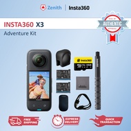 Insta360 X3 Waterproof 360° Action Camera with 5.7K Active HDR Video and Flowstate Stabilization