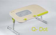 Brand New Premium Adjustable Q-Dot Laptop Table with USB Fan. Local SG Stock and warranty !!