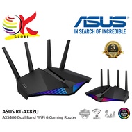 ASUS RT-AX82U AX5400 DUAL BAND GIGABIT WIFI 6 MU-MIMO GAMING ROUTER WITH ASUS AURA RGB AND AI-MESH W