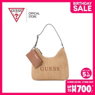 GUESS กระเป๋า รุ่น ST258609 WELLS SHOULDER SATCHEL สีน้ำตาล