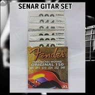 FENDER GUITAR STRINGS SET 009 SUPER LIGHT GUITAR STRING