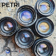 Petri Camera Lens 55mm f1.7/ f1.8/F2 Collection Mount PT