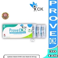 PROVE DK2 - box of 30 - vitamin d3 and k2 supplementation