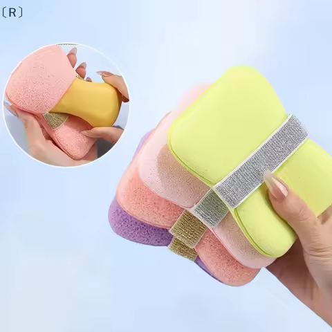 Shower Bubble Foam Net Thickened Foaming Soap Bag Facial Cleanser Mesh Bag Body Washing Cleaning Spo