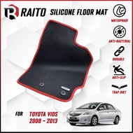 RAITO MAT Toyota Vios Dugong 2008 - 2013 Car Floor Mat Carpet Customised Car Mat Kereta Carpet