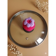 Nafifahandmade Knitted Pot Lid Holder | Crochet Pot Lid Holder