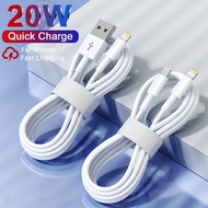 PD 20W Fast Charging Cable For Apple Phone 14 13 12 11 Pro Max Plus Mini USB C 1M 2M Data Quick Char