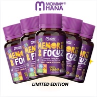 VITAMIN MINDA EXCEL HANA MEMORii FOCUS ORIGINAL HQ MOMMYHANA CHOCOLATE 60 TABLETs | BRAIN BOOSTER | 