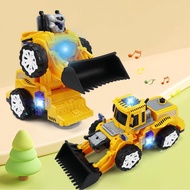 Bmai Construction Dozer Toy  Automatic Transforming Universal Transform Engineering Car for Children