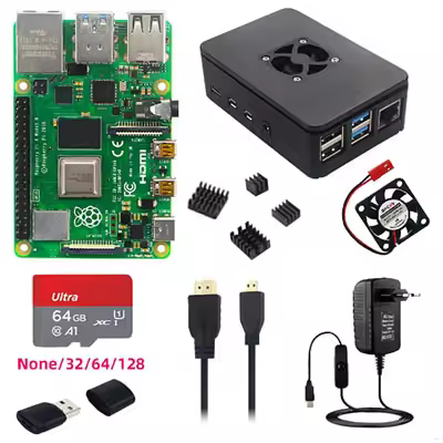 Raspberry Pi 4 Complete Kit 2GB 4GB 8GB Kits