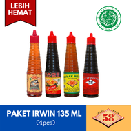 Saos 58 - BUNDLING IRWIN 135ML (KECAP IKAN RASA RAJA MINYAK WIJEN KECAP INGGRIS)