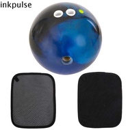 INKPULSE​ Bowling Ball Towel, Anti-skid Washable Bowling Shammy Pad, Bowling Equipment Polisher Wipi