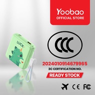 Yoobao 3C Powerbank M4Mini/6024/6024MNQ 10000mAh 10W/PD20W Mini Cute Portable with Dual Input