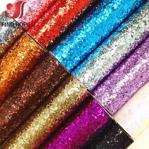 A4 20/40x120cm Self Adhesive Chunky Glitter Fabric Sparkly Vinyl Leather 3D Wallpaper Stair Border D