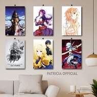 161-180 WALL DISPLAY SWORD ART ONLINE PROGRESSIVE ALICIZATION 20X30 EKX7R/OQ1QX ROOM DECORATION/ ANI