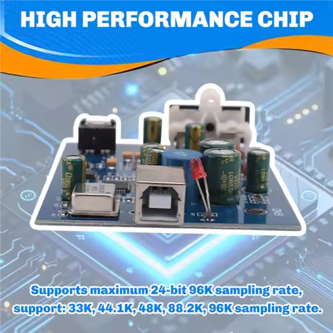AU40!!Mini USB Decoder Board ES9028K2M+SA9023 Fever Audio DAC Sound Card Decoding Module DIY For Pow
