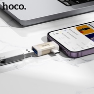 HOCO UA31F 2-in-1 mini adapter from LN + TYPE-C to USB OTG, compact, easy connection