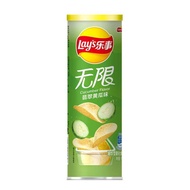 乐事薯片罐装翡翠黄瓜味 Lays Potato Chips - Cucumber Flavour 90g - PNXD[China]