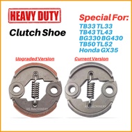 Heavy Duty Clutch Shoe TL33 TB43 BG330 BG430 Honda GX35 TL52 Auger Machine Grass Cutter Brush Cutter
