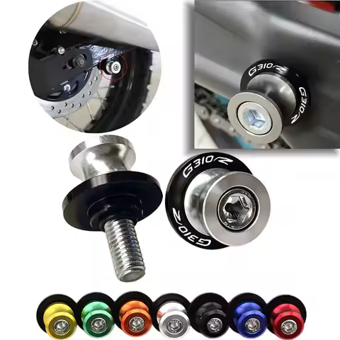 For BMW G310R G310 R G310 R 2019 2020 2021 Motorcycle Swingarm Spools CNC Aluminum Rear Stand Slider